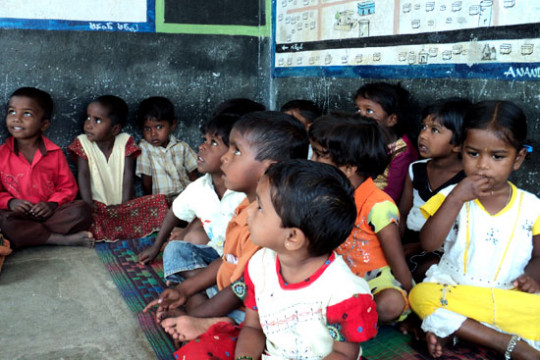 Classroom Situation in Balwadi’s in Hyderabad