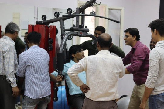 Inauguration of Sports Room