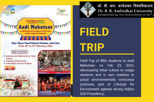 Field Trip to Aadi Mahotsav 23rd February 2023