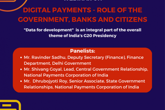 Digital Payments - Role of the Government, Banks and Citizens 28th February 2023