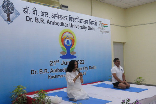 Celebration of 8th International Day of Yoga on 21st June, 2022